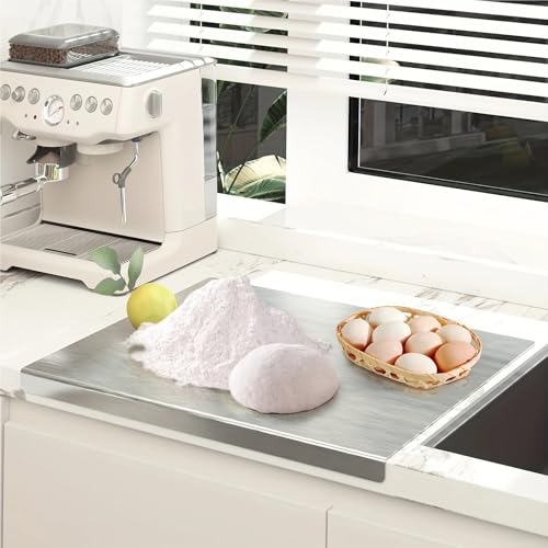 Planche a decouper inox robuste en acier inoxydable durable - 6