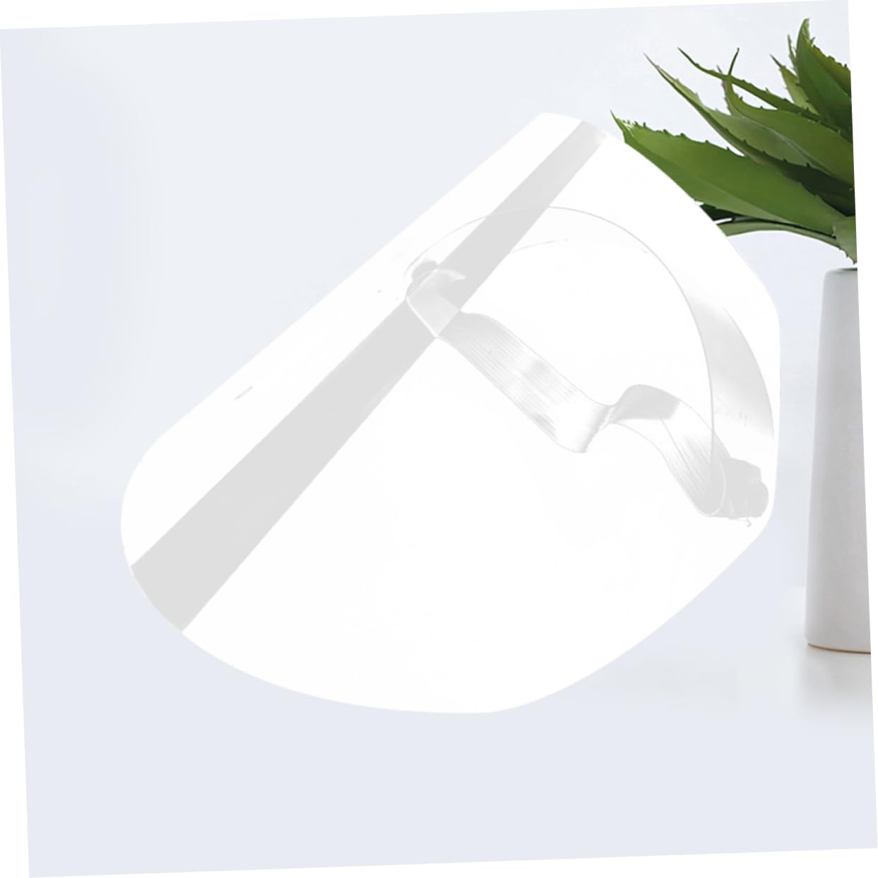 LIFKOME 2pcs Face Guard Face Mask Spittle Baffle Transparent Face Cover Protective Mask