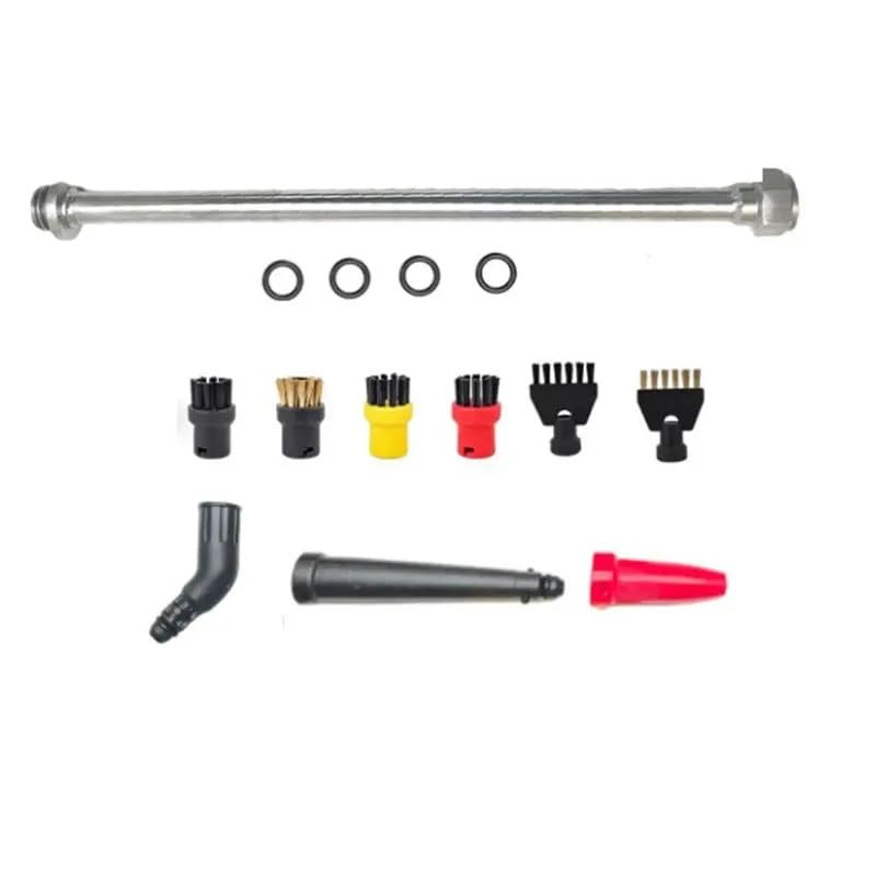 For Adaptateur De Moteur À Vapeur, Tube De Connexion, Brosse Ronde
