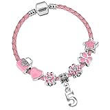 Cadeau parfait pour 5ème anniversaire pour filles, exclusivement conçu et fabriqué à la main par Charm Buddy Jewellery.