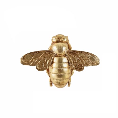 Gold Honey Bee Wall Sculpture