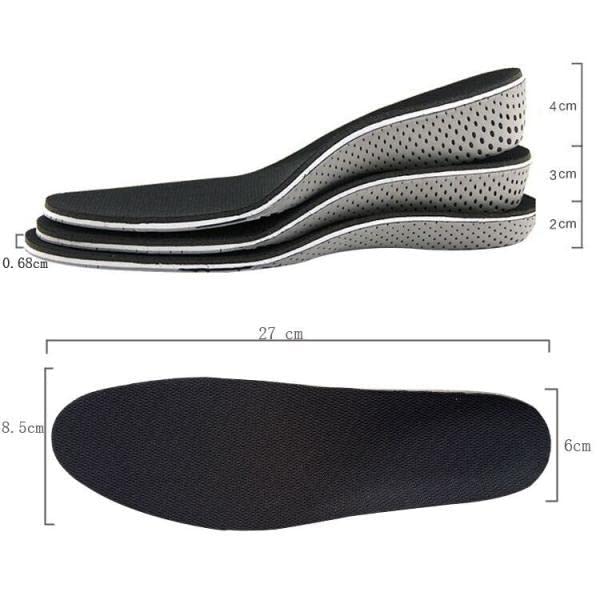 Semelles Orthopédiques Mémoire De Forme – Soutien Voûte Plantaire, Amortisseur Gel – Pour Pieds Plats, Homme & Femme (Marine – Homme)