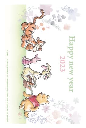 お年玉付き郵政年賀はがき(3枚入) ディズニーキャラクター WD フタバ株式会社 (08)