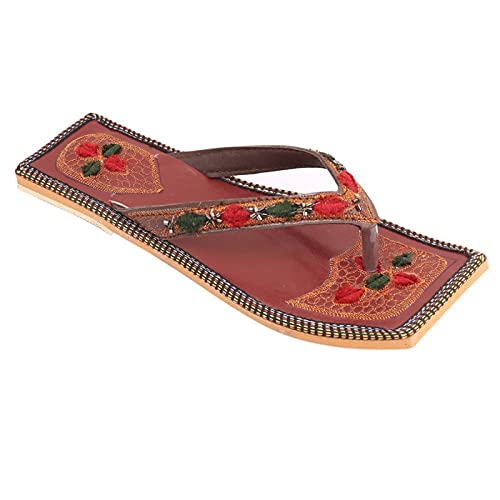 Footrendz Womens Ethnic Rajasthani Slipper 3394-96 (Multi, numeric_4) (B09791QS9W) Amazon Price History, Amazon Price Tracker