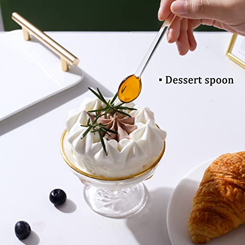 5 Heat-Resistant Glass Stirring Spoons - Versatile Kitchen Utensils - Image 4