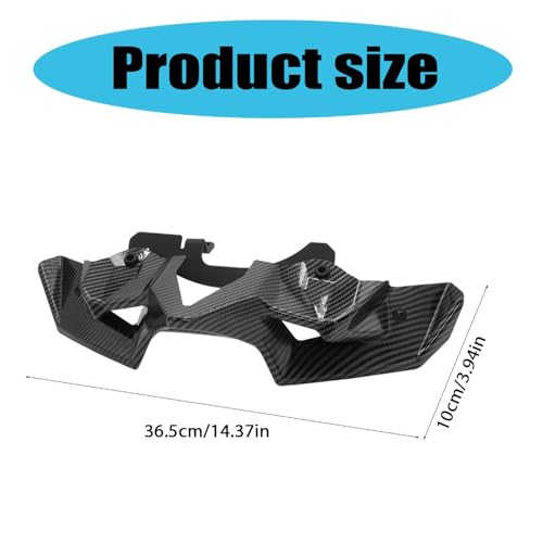 Aileron de menton avant de moto aérodynamique en ABS injecté haute rigidité - 3
