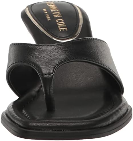 Kenneth Cole New York Women's Geneva Wedge Sandal, Black, 7.5 | Image 1