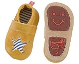 anna und paul krabbelschuhe maus  Anna und Paul Krabbelschuhe Aus Leder - Stella - mit Gummisohle (L (22), Mais)