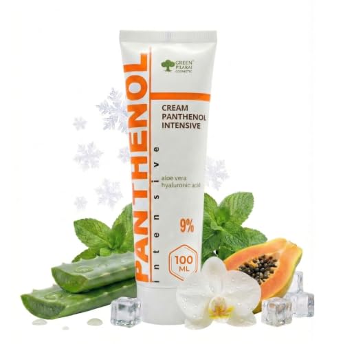 9% Panthenol Cream with Aloe & Hyaluronic Acid