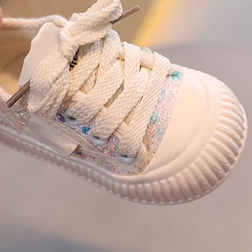 Girls Lace Sneakers Flat Non Slip Breathable Outdoor Sport Shoes Kids Ankle First Walking Shoes Fall Casual Sneakers3