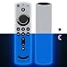 Produktbild Hydream Schutzhülle für Fire TV Stick 4K / 4K Ultra HD Kompatibel mit Neuen Alexa-Sprachfernbedienung(2.Gen), Leichte rutschfeste Stoßfeste Silikon Fernbedienung Silikonhülle Cover Hülle (Glow Blue)