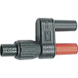  Netzteil für Messungen [Stecker BNC – Buchse 4 mm] Sichere Berührungen Multicontact xf-bb/4 schwarz/rot