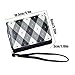 Plaid Kids Wallet, Girls Bifold Purse, Fashionable Short Wallet With Multiple Compartments For Cards, Cash, Compact And Lightweight Design For Children, Teenagers, Women