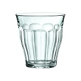 Duralex 1028AB06 Picardie water glass 310ml, without filling mark, 6 Glasses, Transparent Image