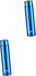 FRCOLOR 2 Peças Barbeador Elétrico Feminino Aparador De Cabelo Recarregável Barbeador De Fiapos Barbeador Elétrico Para Mulheres Barbeador Elétrico Mini Barbeador Elétrico Portátil