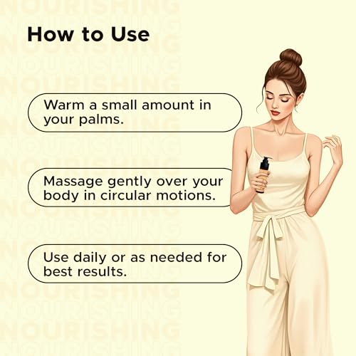 Image of Nourishing Ayurvedic Body Massage Oil (100 ml) | For Skin Toning & Natural Glow | Olive, Almond & Sesame Oil Blend | Deep Hydration & Firming | For Men & Women