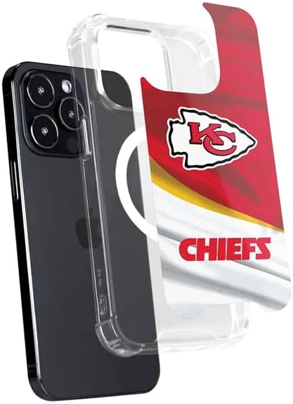 Skinit Phone Case Compatible with MagSafe iPhone 13 Pro - Officially Licensed NFL Kansas City Chiefs Design