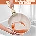 Removable Pot Handle, Cream White Detachable Pan Handles with 2 PCS Silicone Oven Mitts Heat Resistant, Universal Pan Replacement Handles for Pots and Pans