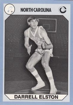 Autograph Warehouse Darrell Elston Basketball Card (North Carolina) 1990 Collegiate Collection No.165
