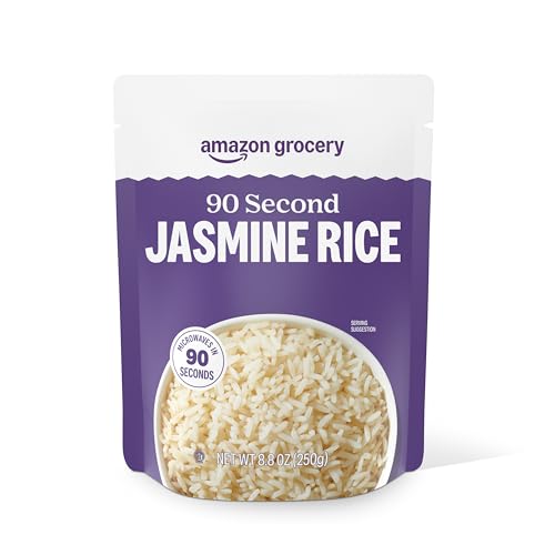 Image of Amazon Grocery, 90 Second Jasmine Rice, 8.8 Oz