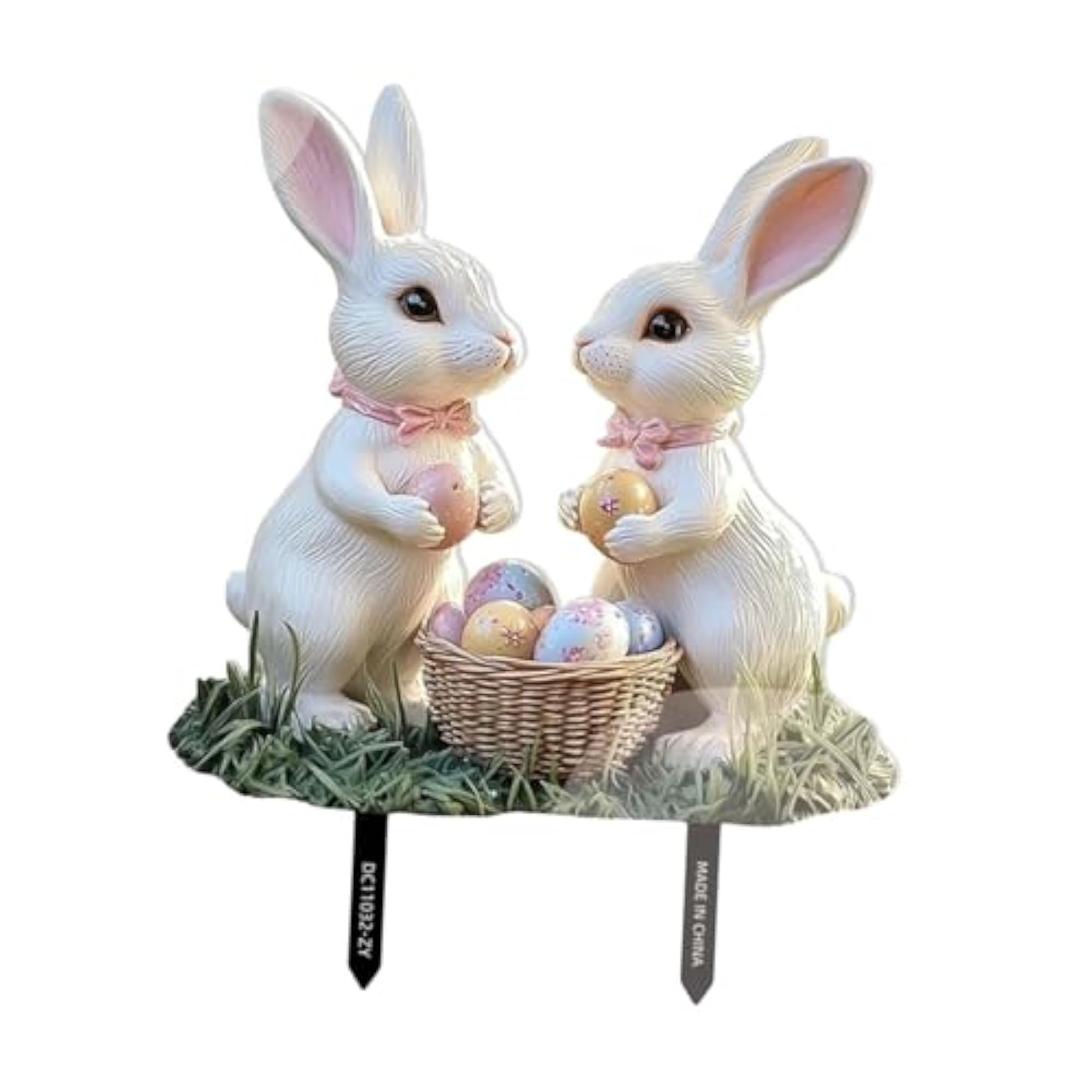 Easter Bunny Garden Stake Decoration