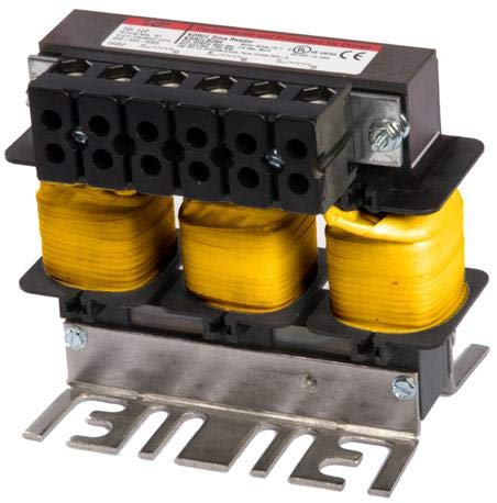 KDRD1L Line Reactor, 480VAC, 25HP, 34A, 3PH, KDR Series, Optimized, Low-Z