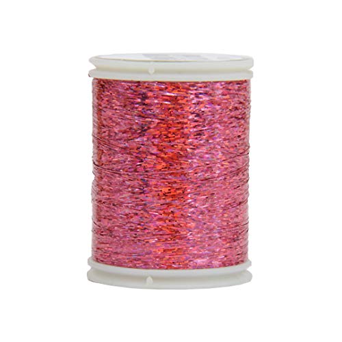Hilo holográfico ThreadArt Sparkle 300M Fucsia miniatura 1