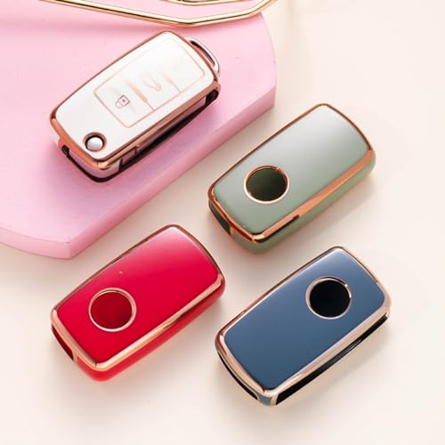 Siège sans clé pour VW housse de protection télécommande Skoda - 3