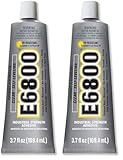 UV6800 260011 Industrial Adhesive, 3.7 fl oz Clear (Pack of 2)