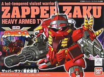 Bandai Gundam SD-263 BB Warrior Zapper Zaku Heavy Weapon Type