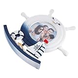 Steering wheel frame:a sturdy, trustworthy photo frame that can be used to do multiple works,desktop decoration