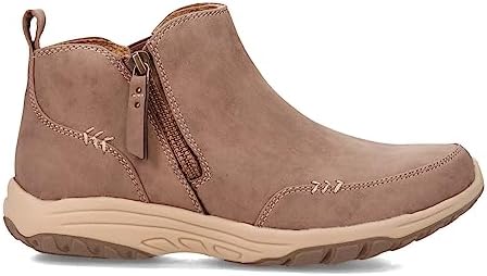 Skechers Modern Comfort Women's womens Reggae Fest 2.0 - Zip on By Ankle Boot, Mushroom, 9 US | Image 1