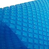 IEOWY Cubierta Solar para Piscina, con película Aislante de Burbujas y protección UV, Antipolvo, Impermeable, Rectangular, para Jacuzzi, SPA, Manta térmica Flotante (2 m x 2 m)