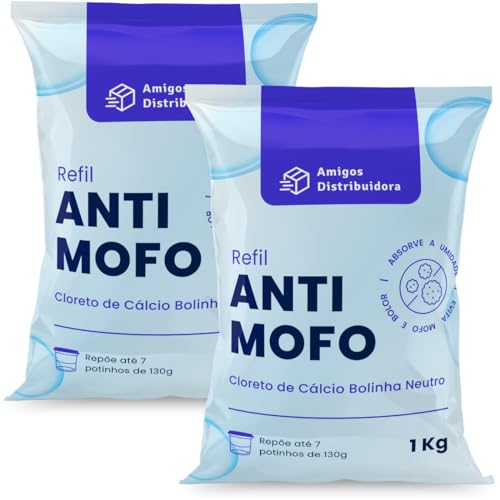 Cloreto De Cálcio Antimofo Em Bolinhas 2kg - Evita Mofo Amigos Distribuidora…