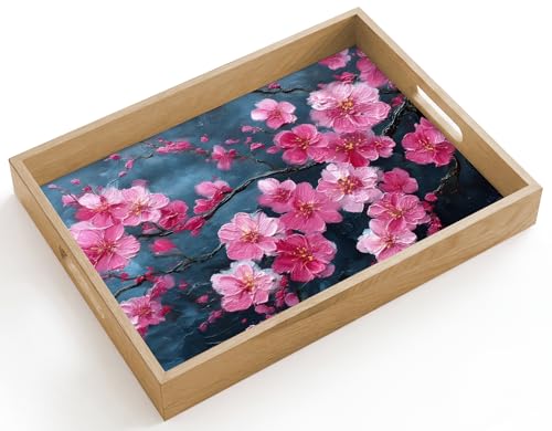 Plateaux service decoratif de table pour dejeuner au lit - 2