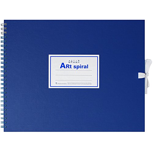 Art spirale F3 croquis bleu pour dessiner en voyage et en terrasse