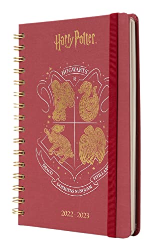 Official Harry Potter Diary 2022-2023 | Back To School 12 Months Academic Diary 2022-2023 Week To View A5 | August 2022 - July 2023 | Mid Year Diary 2022-2023 With Stickers | Harry Potter Gifts