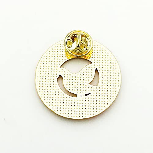 Image of 2pc United Nations Peace Dove Enamel Lapel Pin Brooch With 17 Colors Sustainable Development Goals Medal Badge