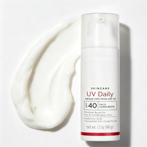 Image of UV Daily SPF 40 Face Sunscreen Moisturizer with Zinc Oxide, Daily Face Moisturizer with SPF, Sunscreen