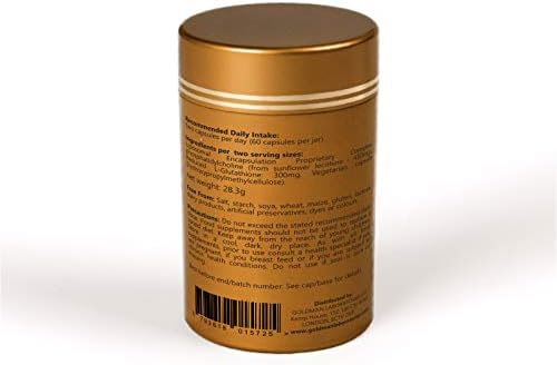 Liposomal Glutathione 300mg, 60 Vegan Capsules for Skin Brightening & Liver Support - Image 3