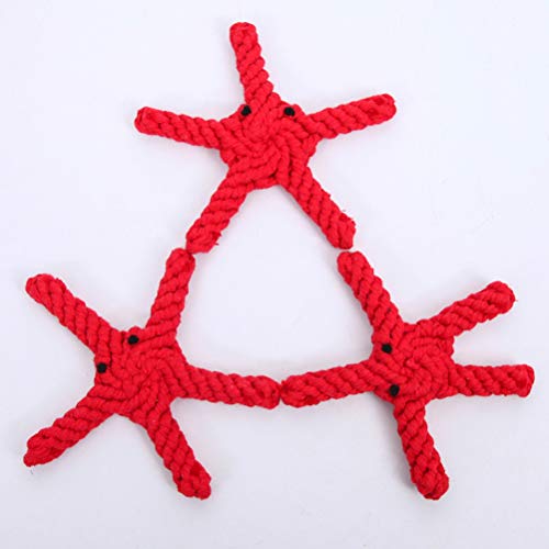 Brinquedo para cães de estimação - 2 peças adoráveis de brinquedo de corda de algodão para animais d