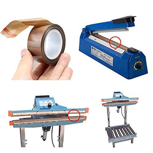 2 Pièce 25mmx10m Haute Température Ruban Bande De Téflon