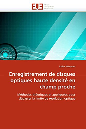 Télécharger Enregistrement de disques optiques haute densité en champ proche Livre PDF Gratuit