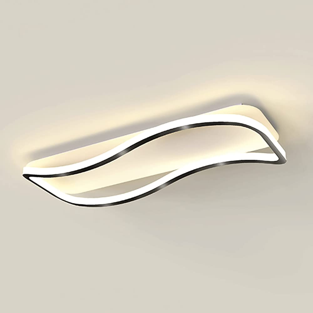 Luminaire de plafond moderne LED 3 couleurs pour éclairage ajustable