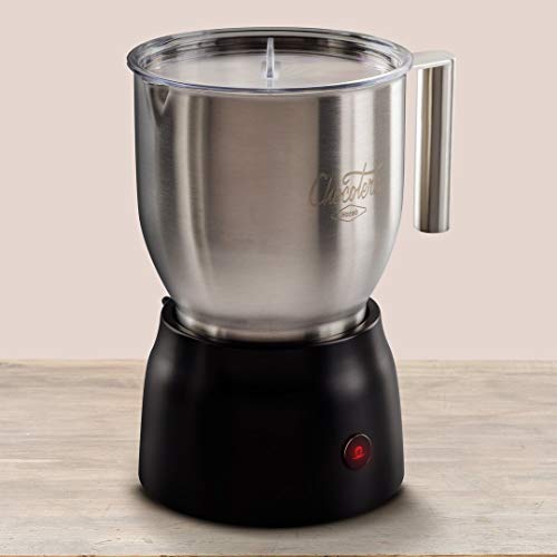 The Original Chocotera Corona | Hot Chocolate And Milk Frother Maker | 20.3 Oz Stainless Steel Removable Jug | Ideal To Prepare Corona Traditional Hot Chocolate #TOP2