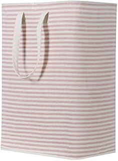 Lifewit 72L Collapsible Washing Laundry Basket Hamper, Dirty Clothes Basket Laundry Bin With Extended Handles For Storage Clothes Toys In Bedroom Bathroom, Pink