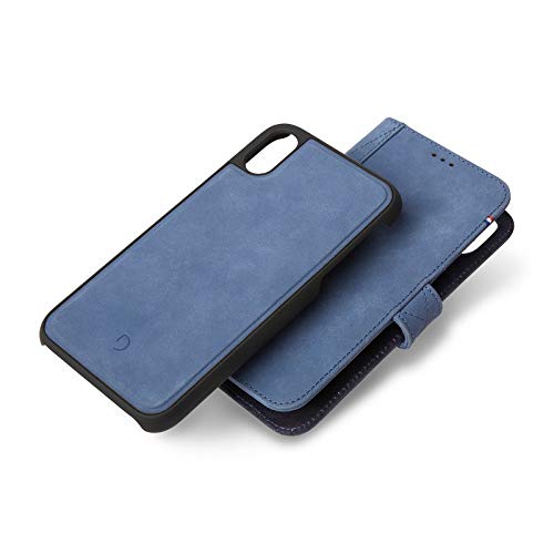 Coque amovible iPhone Xs Max étui portefeuille 2 en 1 magnétique antichoc