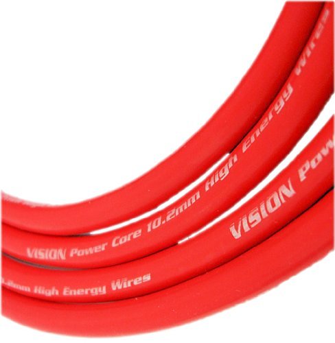 VMS RACING Ignition Spark Plug Wires in RED Compatible with Nissan Sentra SR20DE GA16DE 91 92 93 94 95 96 97 98 99 1991 1992 1993 1994 1995 1996 1997 1998 1999