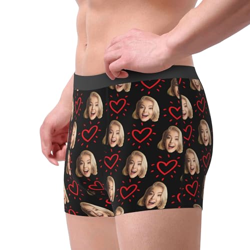 Personalized Custom Boxers For Men - Funny Face Custom Underwear4