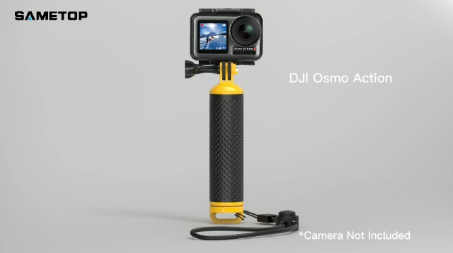 Sametop Schwimmender Handgriff Wasserdicht Handgriff Floating Hand Grip Einbeinstativ Tauchen Stock für GoPro Hero 11… – Bild 8